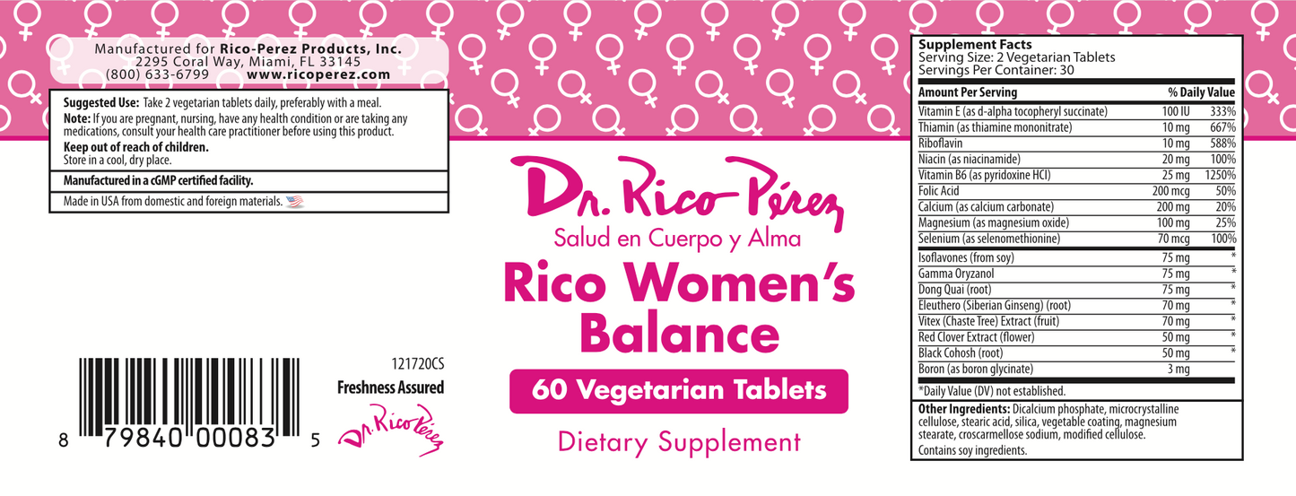 Equilibrio de las mujeres