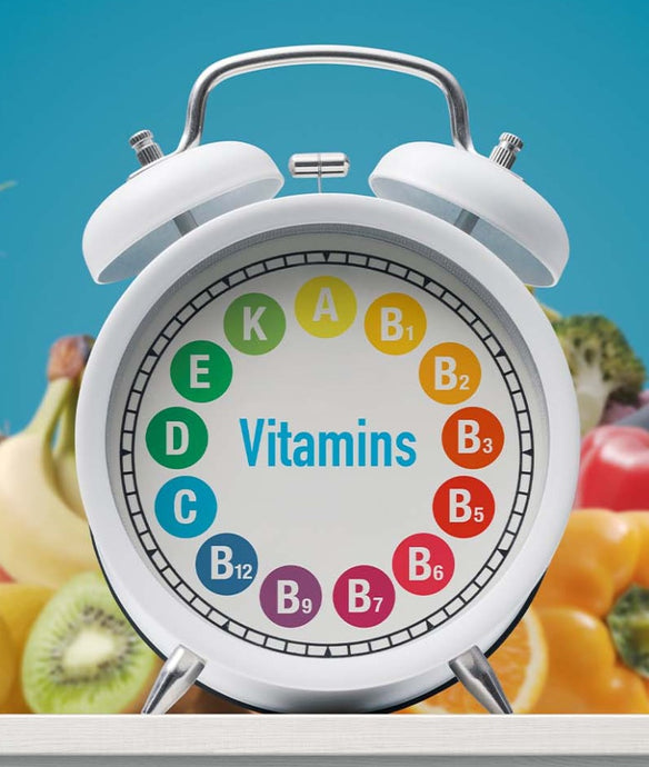 At what time should you be taking your Vitamins?