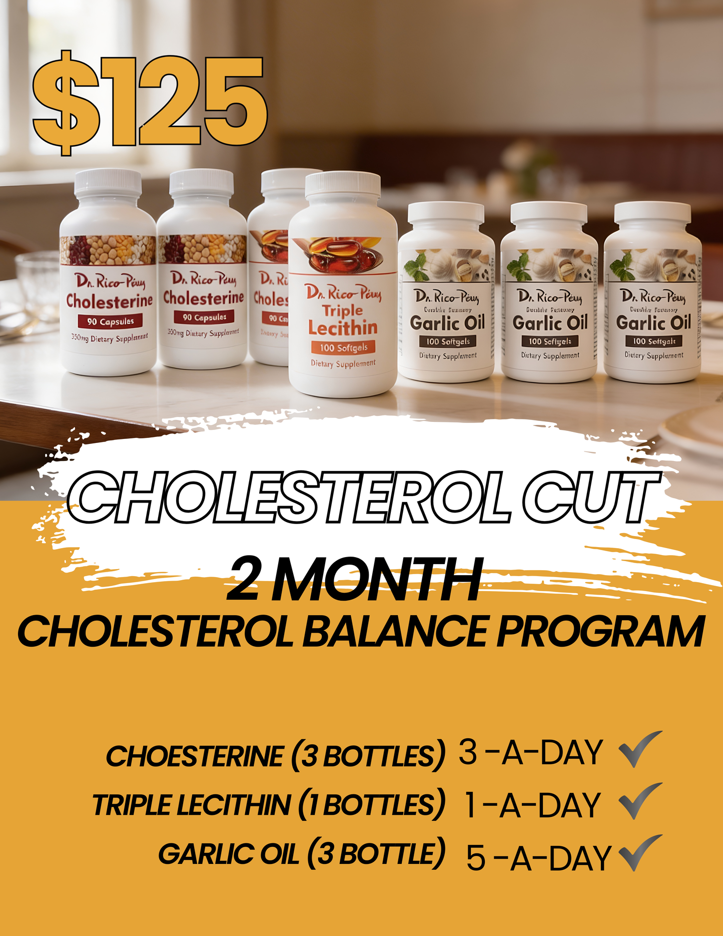 Cholesterol Cut, 2 Month Program