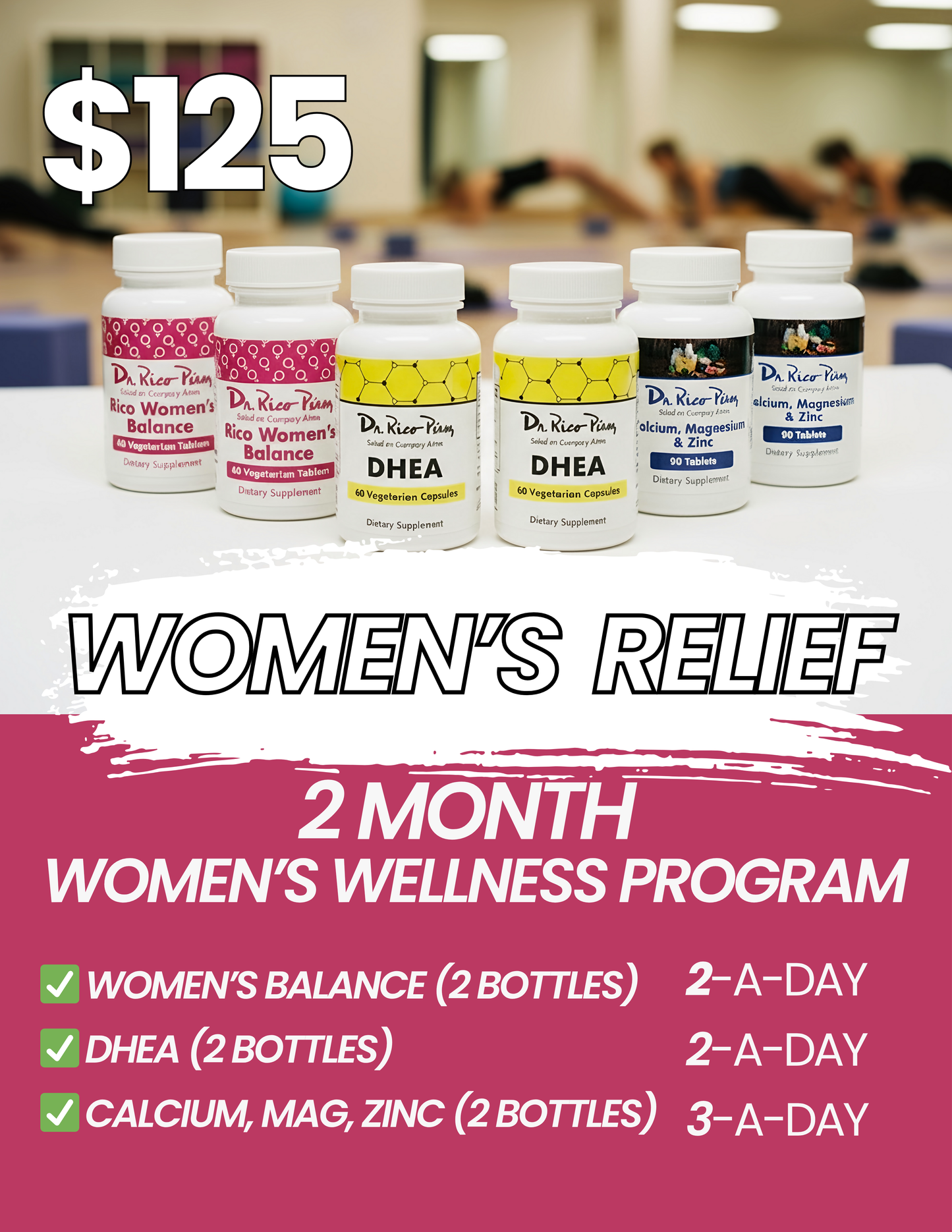 Women's Relief, 2 Month Program