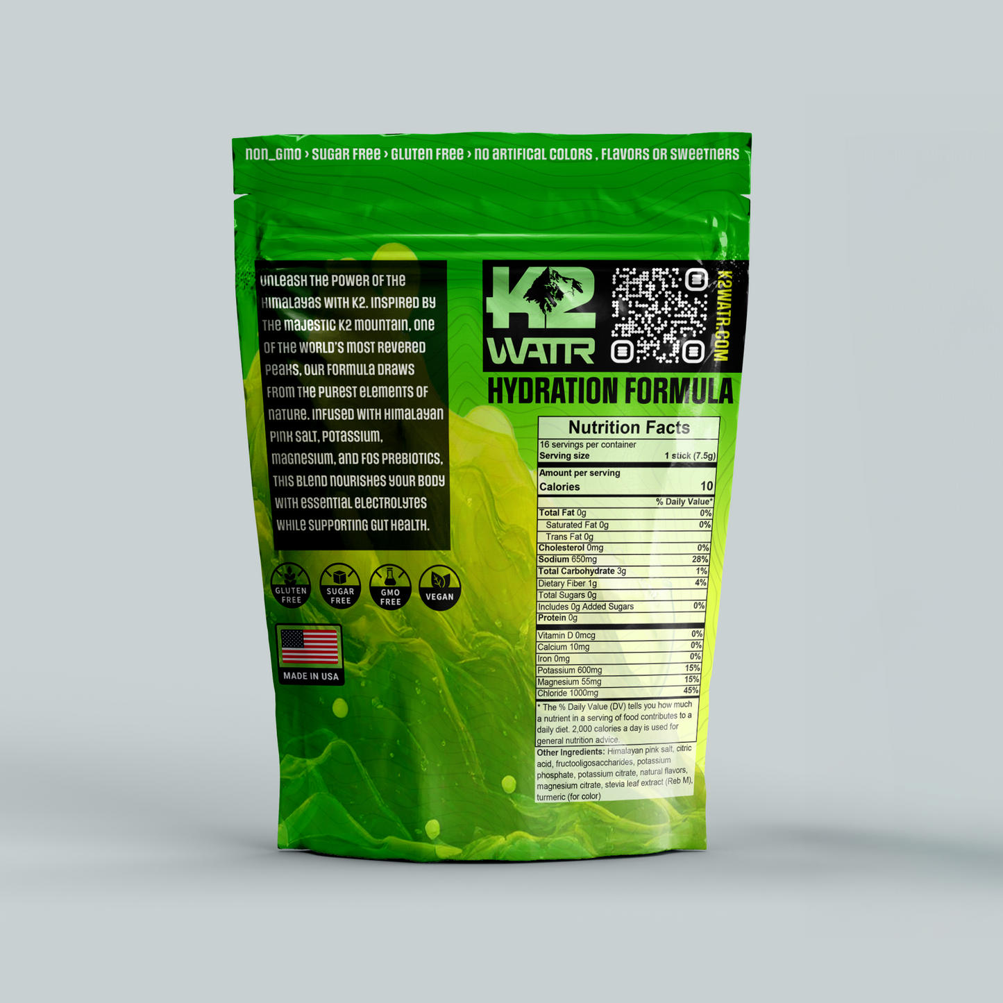 K2WATR, Hydration Drink Mix