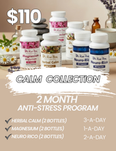 Load image into Gallery viewer, Calm Collection, 2 Month Anti-Stress Program