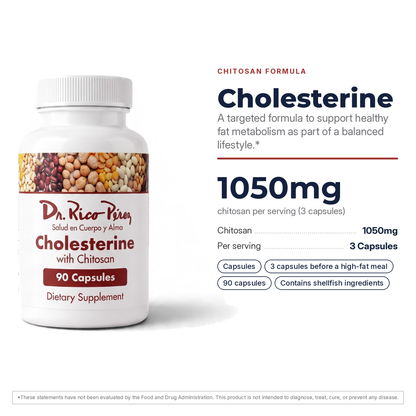 Dr. Rico Perez Cholesterine facts card