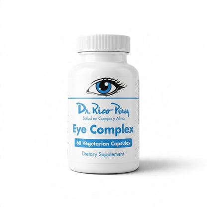 Dr. Rico Perez Eye Complex 60 Vegetarian Capsules bottle, front