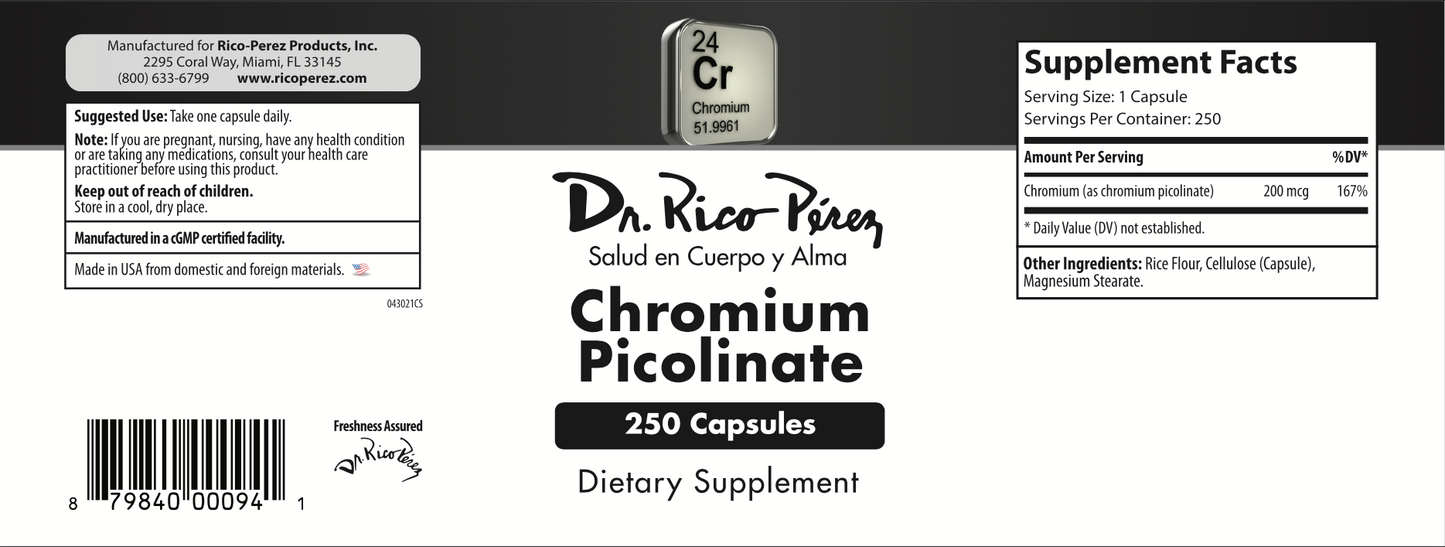 Chromium Picolinate