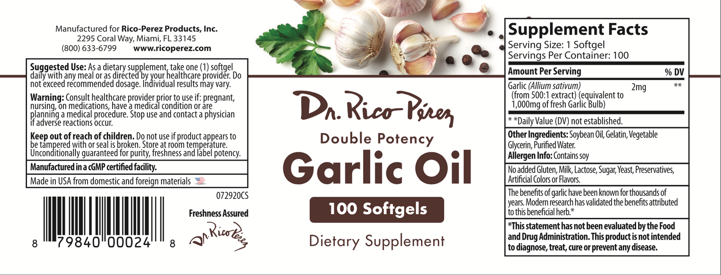 Garlic Oil